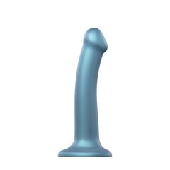 Голубой фаллоимитатор Mono Density Dildo Size M - 16 см. - 
