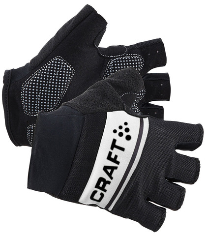 Элитные велоперчатки Craft Classic Glove black-white