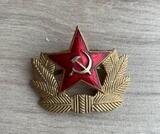 K15826 Значок кокарда СССР звезда
