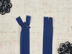 Молния потайная, L 50 см, тёмно-синий