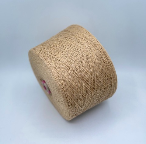 Iafil (пр.Италия),art-Pima 700м/100гр,100%Хлопок, цвет-Кэмел,меланж, арт.34259