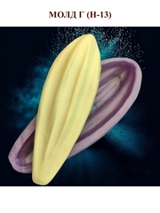 Молд пластиковый+вайнер силиконовый Н-39/1 набор лепестков хризантемы/георгина