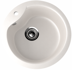 ULGRAN U-102  Круглая мойка с отверстием под смеситель