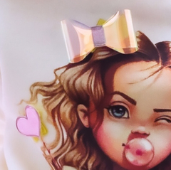 Интерактивный Свитшот BUBBLE GUM PRINCESS с комплектом липучек