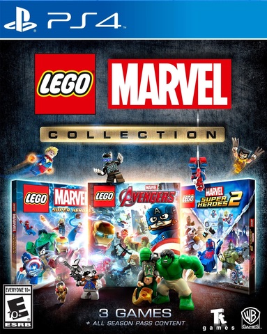 LEGO Marvel Collection (диск для PS4, интерфейс и субтитры на русском языке)