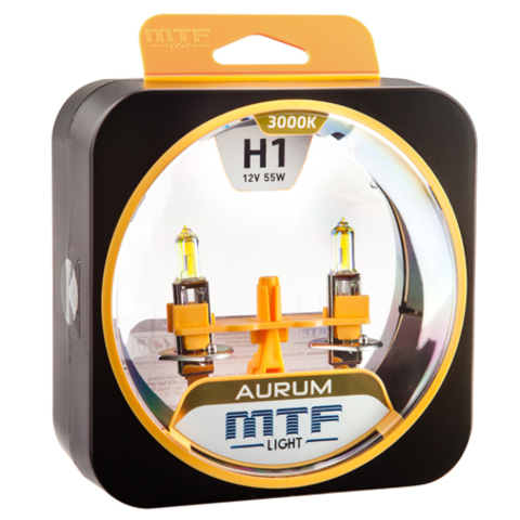 Галогенные лампы MTF Light AURUM H1 55W