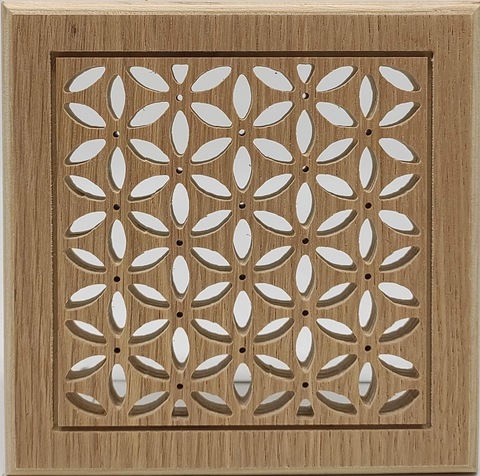 Решетка декоративная деревянная на магнитах Пересвет К-12 200х200мм
