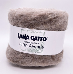 LANA GATTO FIFTH AVENUE (9% полиамид, 39% хлопок, 31% шерсть, 21% альпака, 100гр/180м)