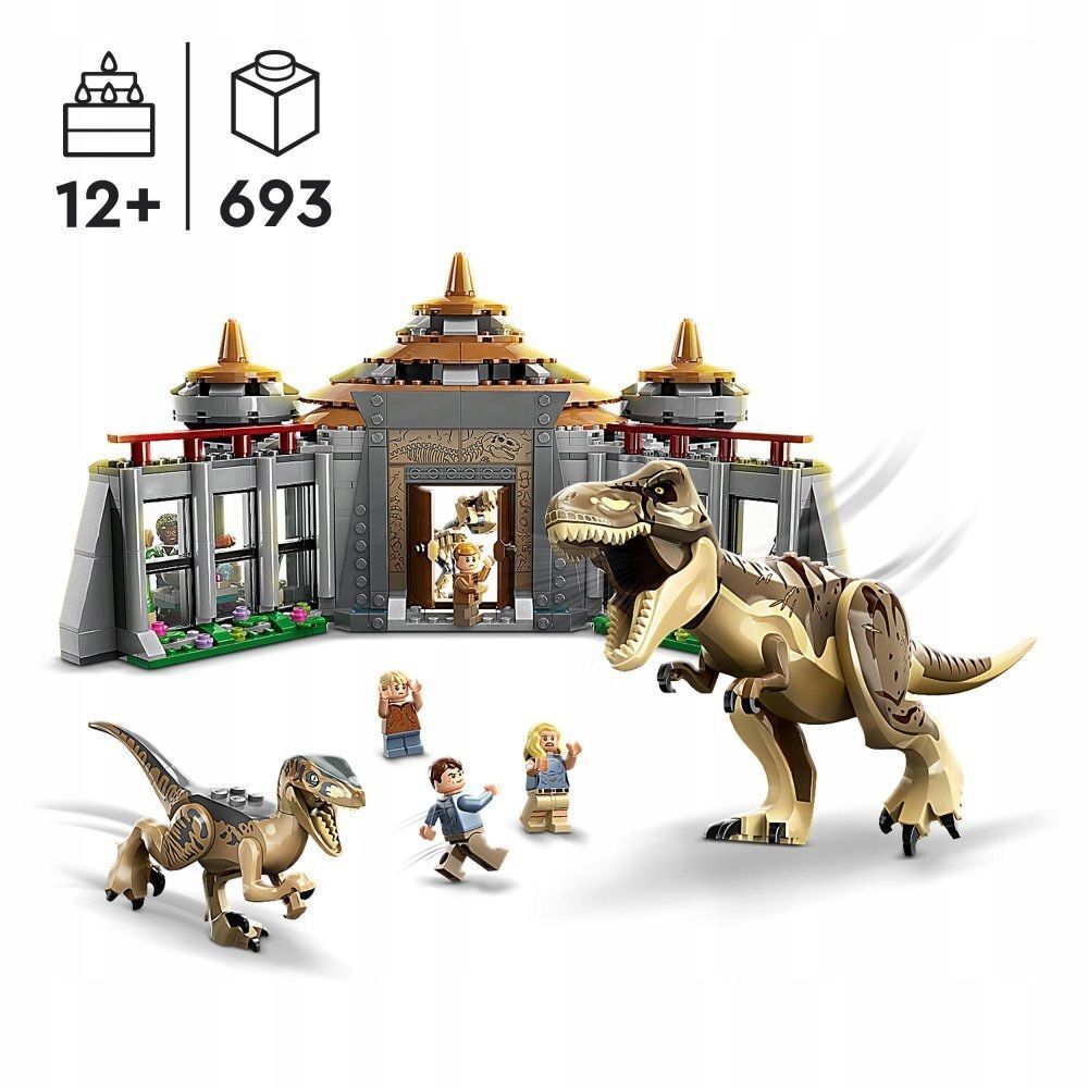 Конструктор LEGO Jurassic World - Центр для посетителей: Т-рекс против  Раптора Лего Парк Юрского периода 76961 купить в Москве | Доставка по  России.