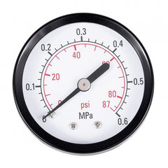 Belamos Манометр PGS63 AX 1/4", горизонтальный (63 мм/10 бар)