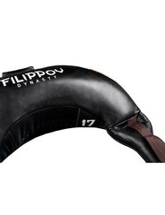 Болгарский плечевой мешок FILIPPOV кожа 17кг, черный