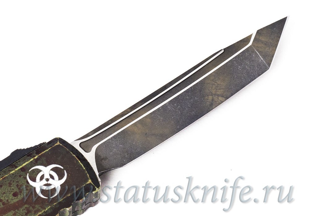 Нож Microtech Ultratech ZBP GEN III 1123-1OBDS Outbreak Zombie
