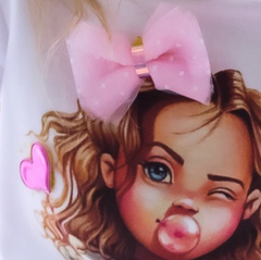 Интерактивный Свитшот BUBBLE GUM PRINCESS с комплектом липучек