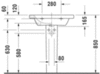 Раковина мебельная Duravit DuraStyle 2320650060