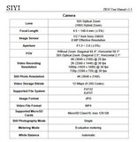 Камера SIYI ZR30 с 30-кратным оптическим увеличением с подвесом 4K