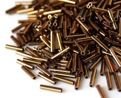 Стеклярус Тохо 9 мм 0221 бронза