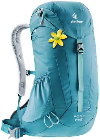 Картинка рюкзак туристический Deuter AC Lite 14 SL petrol - 1