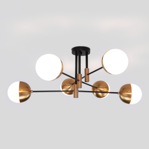 Потолочная люстра 70129/6 латунь
