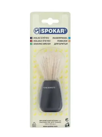 Помазок для бритья Spokar кабан черный
