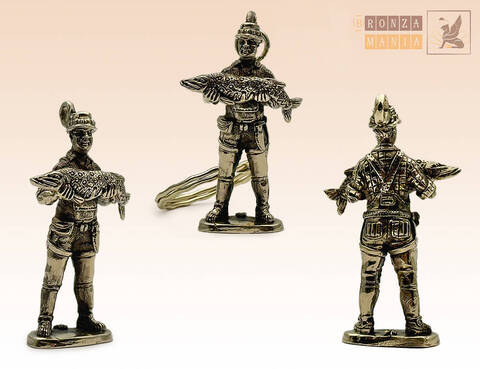 брелок Рыбак с щукой