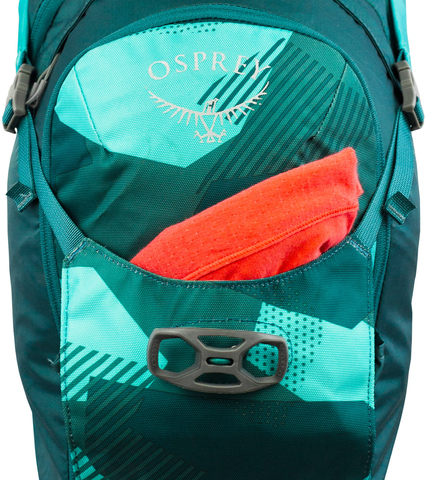 Картинка рюкзак велосипедный Osprey Salida 12 Teal Glass - 5