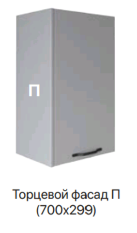 Кухня Фортуна фасад торцевой П