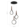 Светильник подвесной ST Luce Shape SL6131.403.36