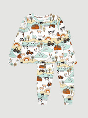 Пижама Mjölk Ферма, на манжетах