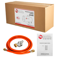 Нагреватель воздуха газовый QUATTRO ELEMENTI QE-80G (25 - 80кВт, 2300 м.куб/ч, 5,9 л/ч, 13,5кг) (248-573)
