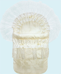 Конверт на выписку "Венеция", 6 предметов (молочный)