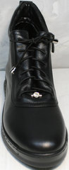 Кеды ботинки женские Evromoda 375-1019 SA Black