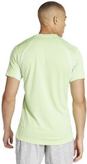 Теннисная футболка Adidas Tennis Freelift T-Shirt - semi green spark/green spark