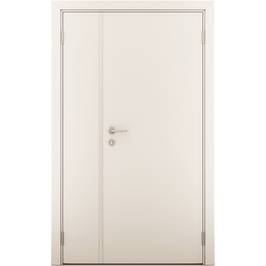 Купить Влагостойкая полуторная дверь кремовая глухая