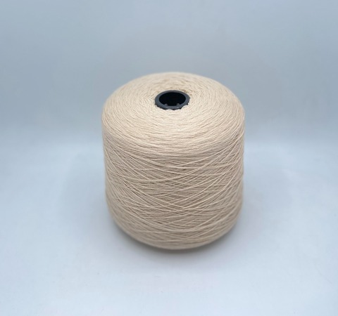 Бобинная пряжа (пр.Италия),art-Lambswool 2/17 850м/100гр, 100% Ягненок, цвет-Слоновая кость(193/814). арт-32820
