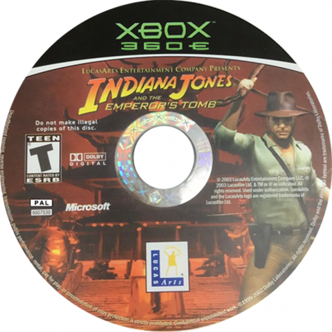 Indiana Jones and the Emperor's Tomb (XBOX360E) [Xbox 360]