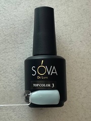 Sova De Luxe Top Color 3(ГОЛУБОЙ), 15 мл