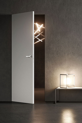 Дверь Спейс / Цвет Эмаль жемчуг / Двери Belwooddoors