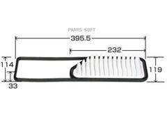 Фильтр  воздушный  VIC  A-750