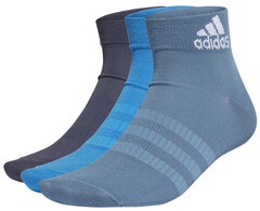 Носки теннисные Adidas Light Ankle 3PP - altered blue/bright blue/shadow navy