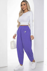 Брюки бохо (сирень) Б9088 LT Collection