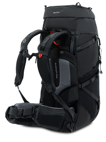Картинка рюкзак туристический Kanrock Eclipse 60+10 Anthracite - 5
