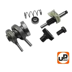 Вал UNITED PARTS в сборе с подшипником качения для BOSCH GBH2-28 (90-0934)