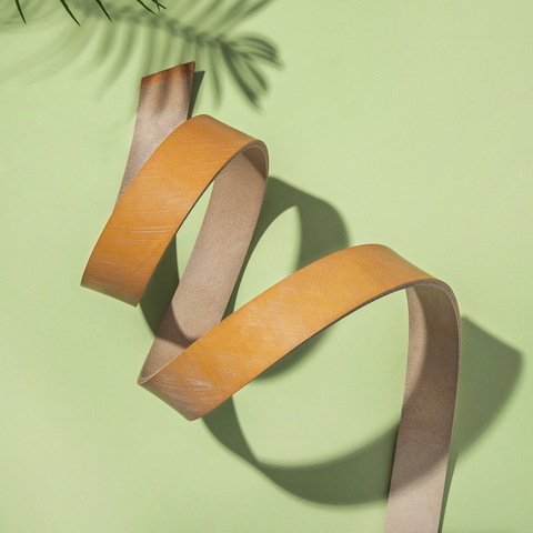 Ременная заготовка Брайдл цв. Желтый / Bridle OAK BARK London Color, толщ. 4,0+ мм