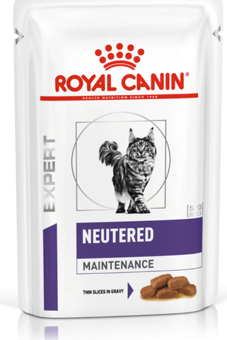Royal Canin Neutered Maintenance пауч для кастрированных котов и стерил. кошек до 7 лет в соусе 85г