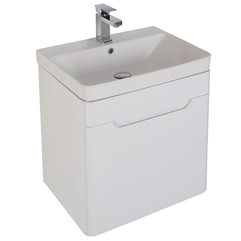 Aquanet 212586 Тумба с раковиной Aquanet София 60 белый (212586)