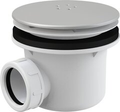 Alcaplast A49K MAT Сифон для душевого поддона, металл LUX фото