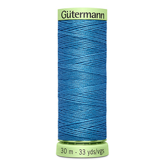 Нить Top Stitch 30/30 м для декоративной отстрочки, Gutermann, 965 дымчато серо-голубой