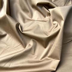 тонкий хлопок поплин бежевый