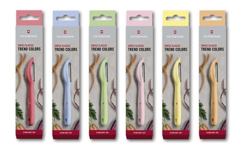 Универсальная овощечистка Victorinox  Swiss Classic Trend Colors, Light Pink  (7.6075.52)