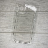 Силиконовый чехол TPU Clear case (толщина 1,5 мм) для iPhone 11 (Прозрачный)
